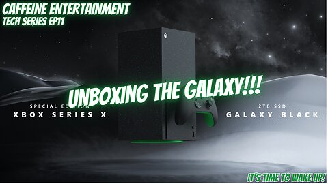 Unboxing The Special Edition Xbox Series X Galaxy Black Console