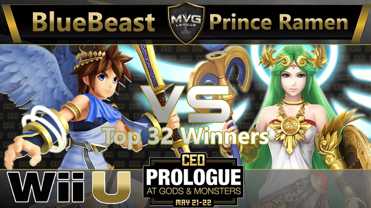 BlueBeast (Pit) vs. Prince Ramen (Palutena) - Top 32 Winners - CEO Prologue