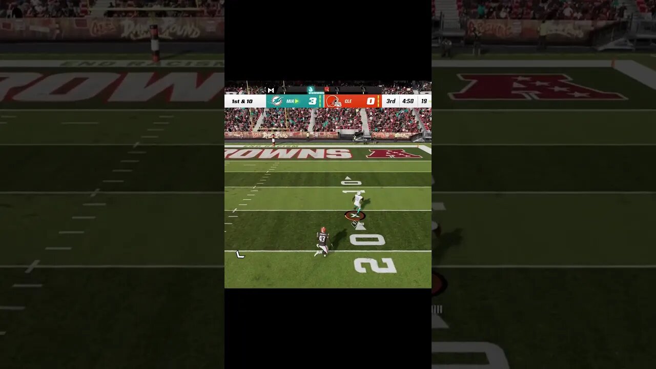 Winning a ranked game with every team before Madden 24 Beta! #ClevelandBrowns #Madden23 #Shorts