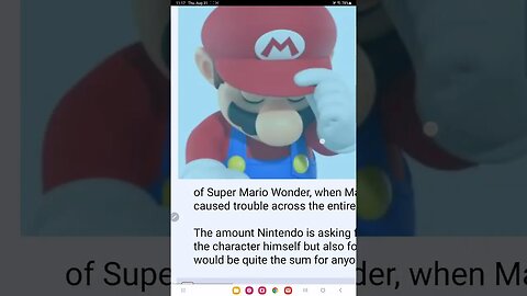 bro thinks mario is a real person
