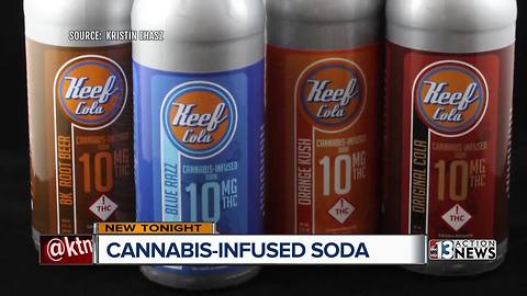 Cannabis-infused soda goes on sale in Las Vegas this weekend