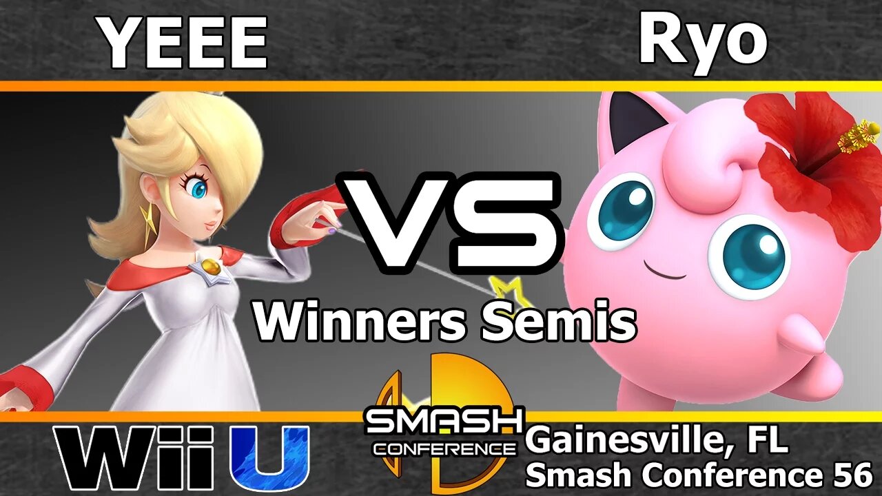 YEEE (Rosalina) vs. MVG|Ryo (Link, Lucina, Ike, Jigglypuff) - Winners Semis - SC56