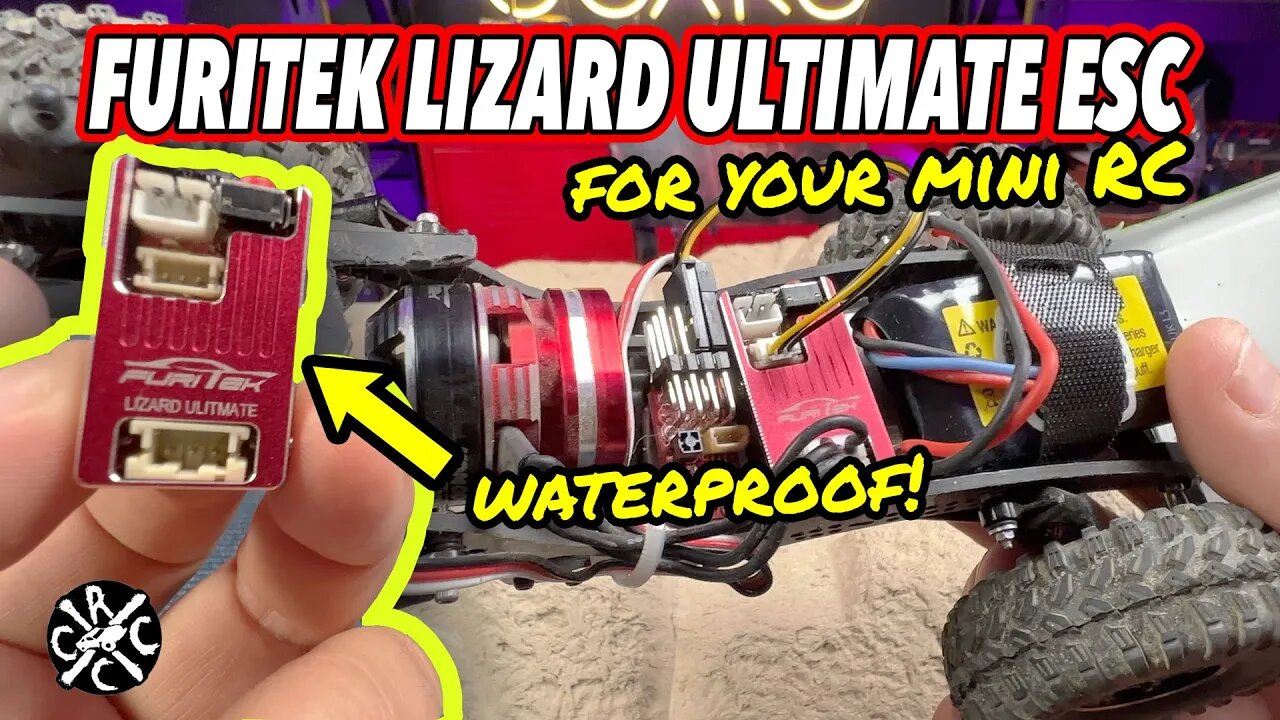 Furitek Lizard Ultimate ESC - It's Waterproof! Unboxing, Installation, and Setup.