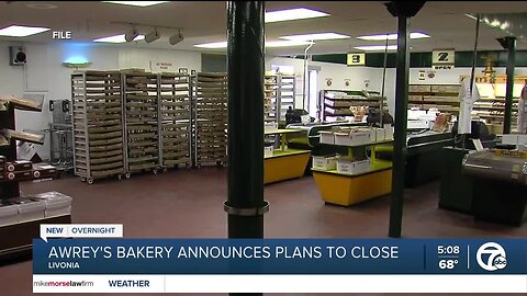 Awrey's Bakery in Livonia announces plans to close