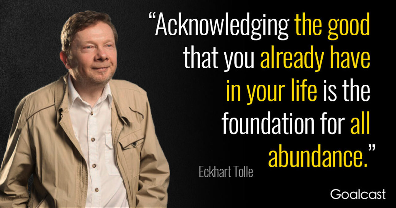 Conciousness as explained by dear eckhart