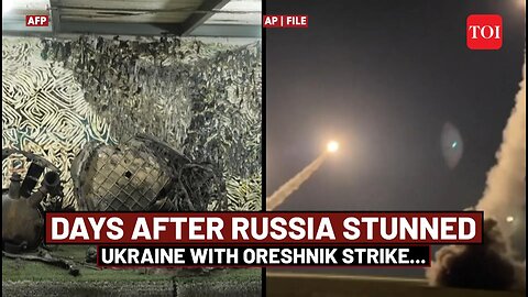 Oreshnik Stumps Ukraine Army; First Footage Of Never-Seen-Before Russian ICBM