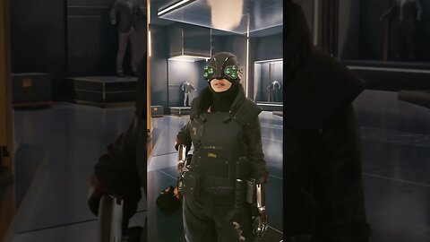 Talking to Melissa Rory the cyberpsycho lady from the 2012 teaser #shorts #cyberpunk2077 #ps5