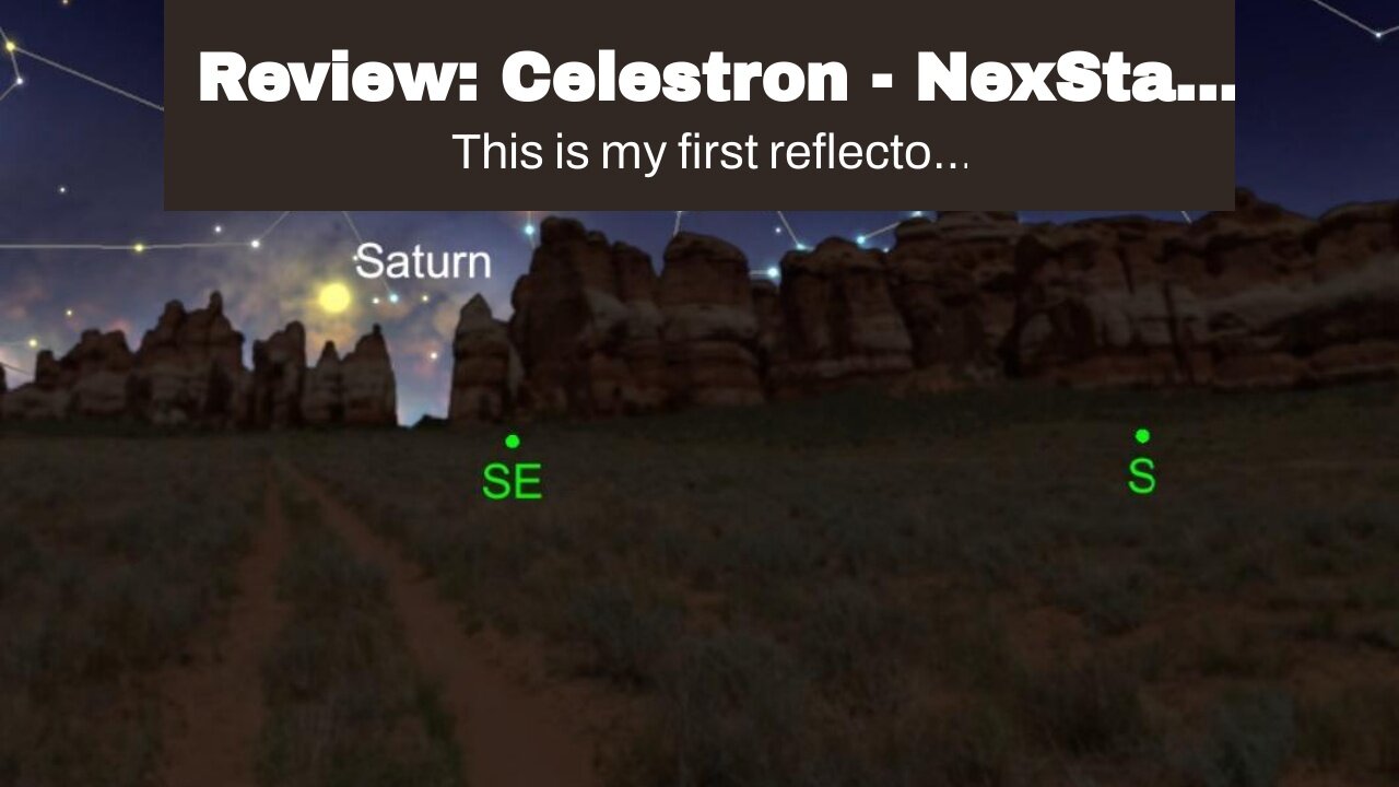 Review: Celestron - NexStar 130SLT Computerized Telescope - Compact and Portable - Newtonian Re...