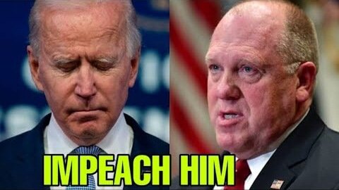 "He Sold This Country Out" Thomas Homan UNLOADS On Biden For Unsecuring the Boarder