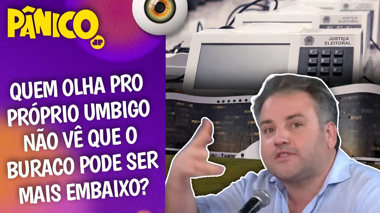 Conrado: 'TSE FOCOU TANTO EM COISAS SECUNDÁRIAS QUE NÃO SE PREOCUPOU COM A ORGANIZAÇÃO DAS ELEIÇÕES'