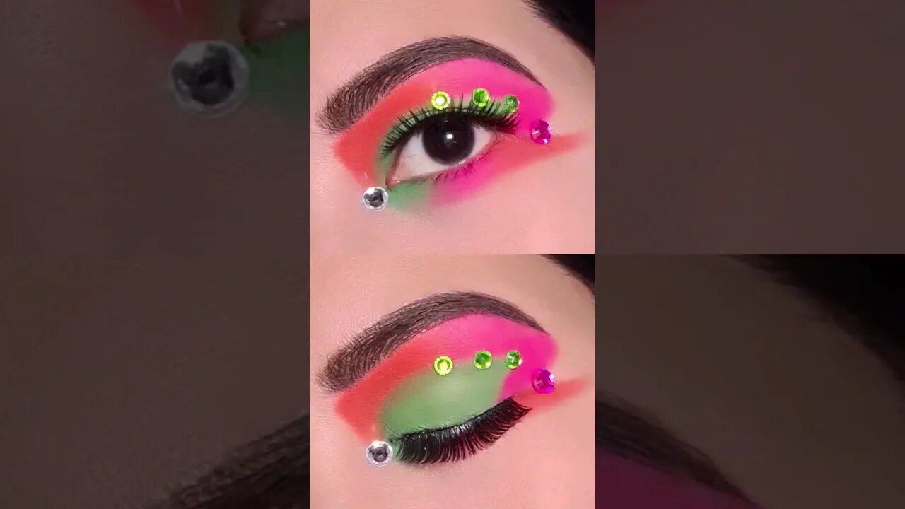 Creative Eye Art Makeup Design #shorts #short #viral #makeup #trending #fyp #eyemakeup #eyeshadow