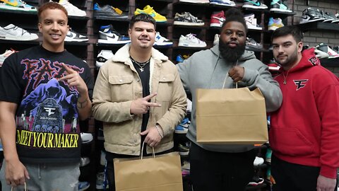 FaZe Clan SPENDS $10,000 Shopping For Sneakers With CoolKicks