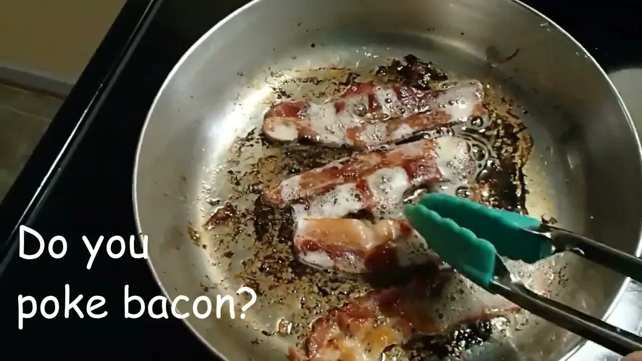 Phil Albritton Graphics - Poking Frying Bacon