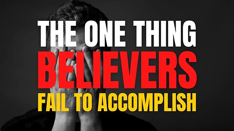 99% Of Christians Are Guilty Of This || 𝗔𝗿𝗲 𝗬𝗼𝘂 𝗠𝘂𝗹𝘁𝗶𝗽𝗹𝘆𝗶𝗻𝗴 𝗪𝗵𝗮𝘁 𝗪𝗮𝘀 𝗚𝗶𝘃𝗲𝗻 𝗧𝗼 𝗬𝗼𝘂???