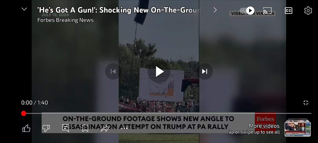 Another angle, much closer from shooter