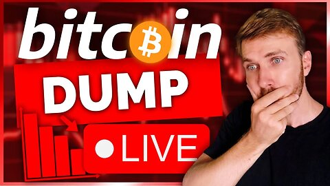 🚨 BITCOIN DUMP: FESTIVAL DAS LIQUIDAÇÕES! [LIVE]