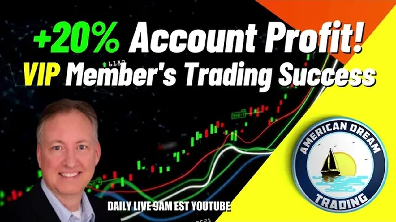 +20% Account Profit - VIP Member's Stock Market Trading Success