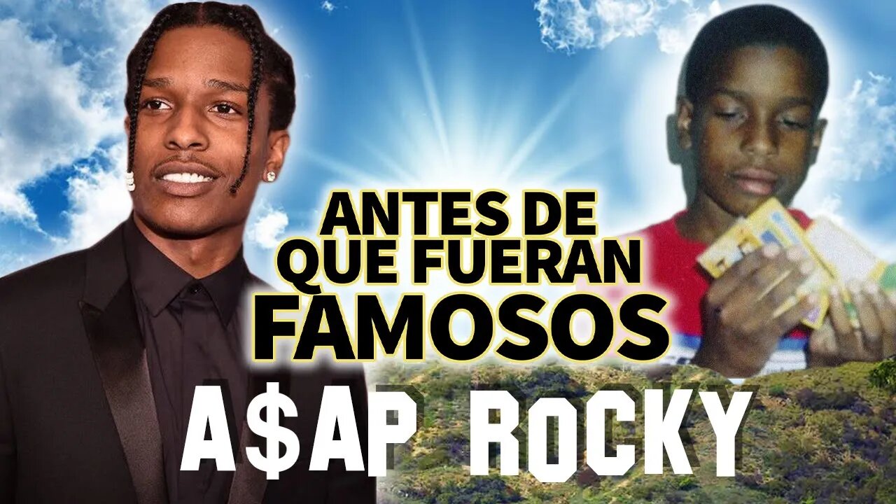 A$AP Rocky | Antes De Que Fueran Famosos | De Una Infancia Trágica Al Exito