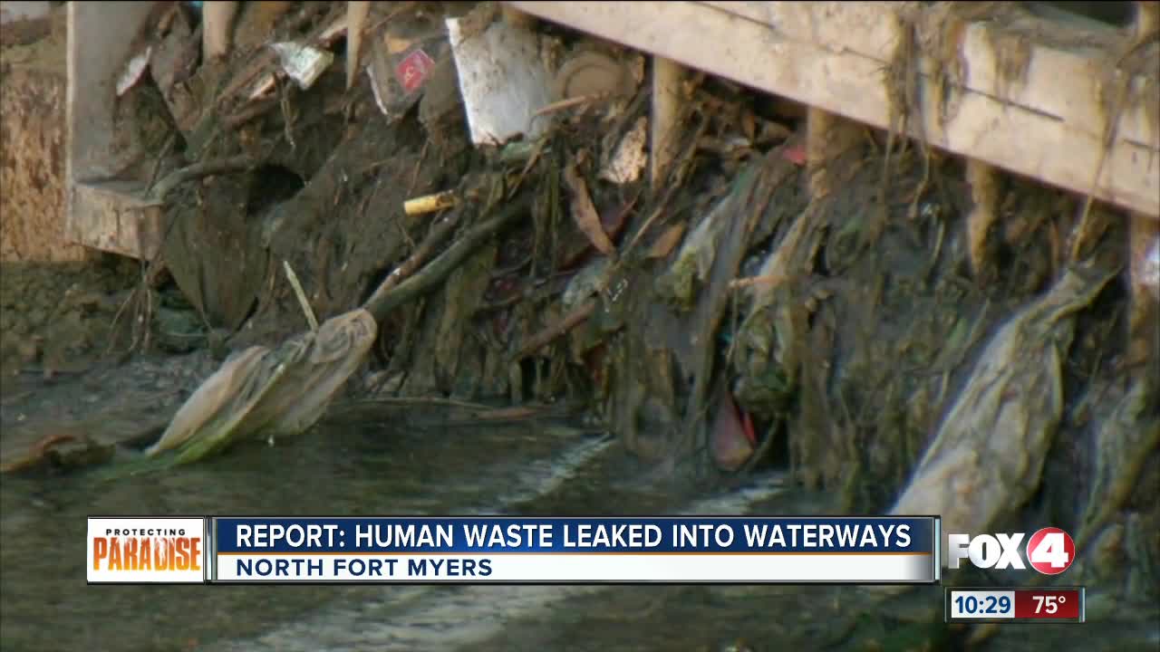 Study shows failed septic tanks polluting water