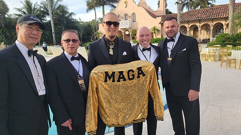 King BulletHead performs with Chris Darlington live for President Trump at Mar-a-Lago