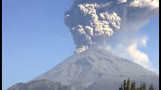 Popocatépetl purkautuu voimakkaasti Meksikossa