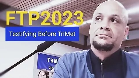 My First TriMet Board Meeting Testimony | My TriMet Origin Story