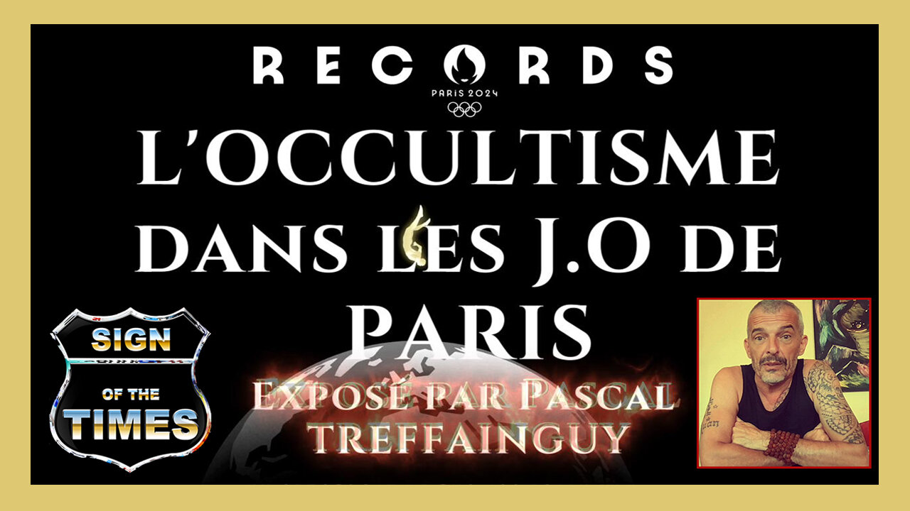 J.O de PARIS 2024. Les Symbolismes Occultes autour de sa "Clôture"_ P.TREFFAINGUY (Hd 720) Voir descriptif.