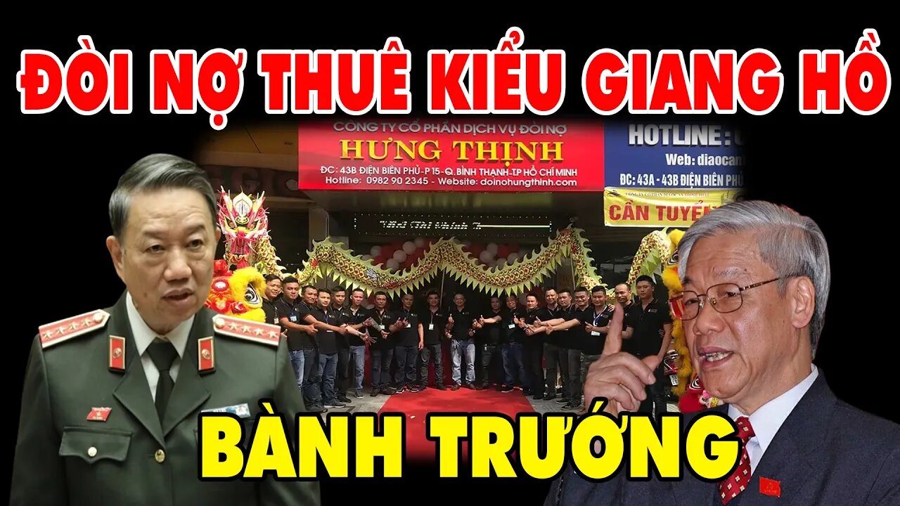 Công Ty Đòi Nợ Thuê Cho Ngân Hàng-Theo Kiểu Giang Hồ-BÀNH TRƯỚNG-Kẻ Đứng Sau Là Ai?