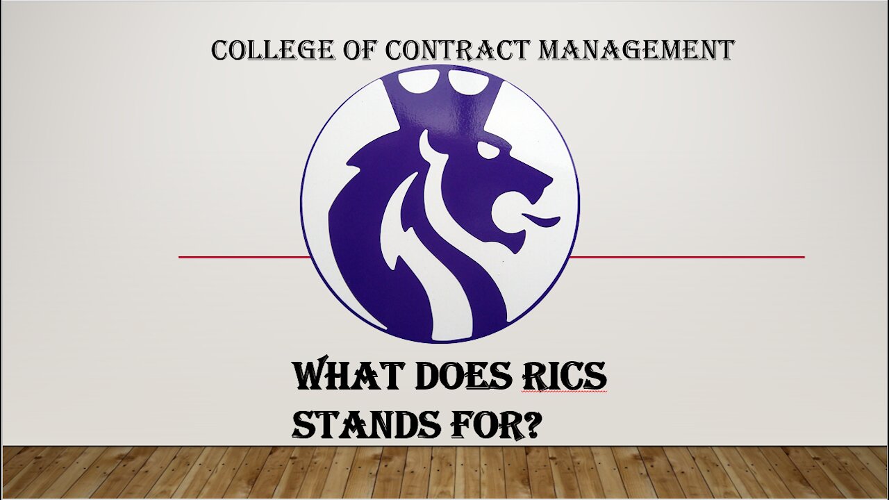 What does rics stands for?