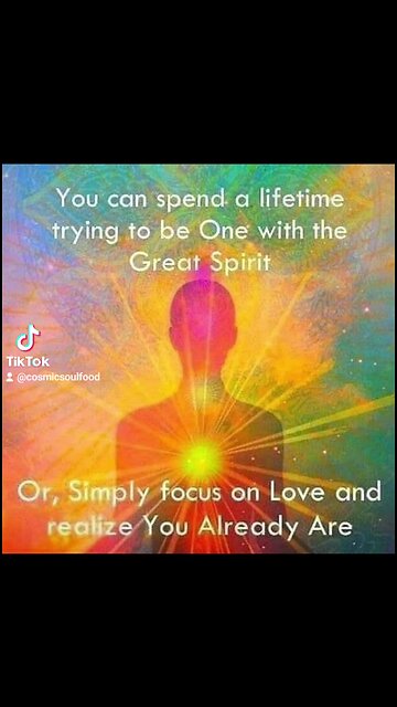 Remember who you are. You are love.