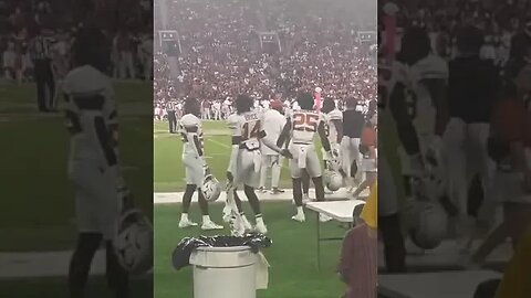 sorry but racism will never end. Alabama students scream at black players