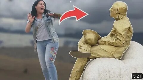 Best Funny Scary Human Statue Prank!! | AWESOME REACTIONS!!! #prank #scaryprank