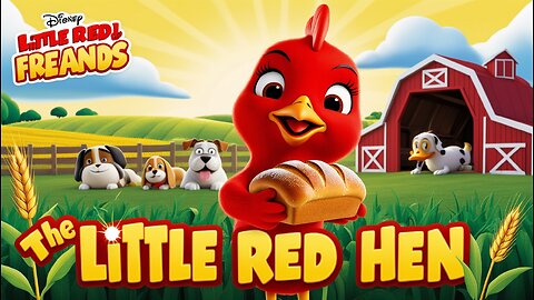 "The Little Red Hen | Classic Moral Story for Kids | Animated Bedtime Story"