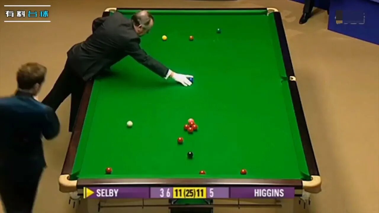 10 After Selby was made a snooker, he was caught playing tricks by the referee