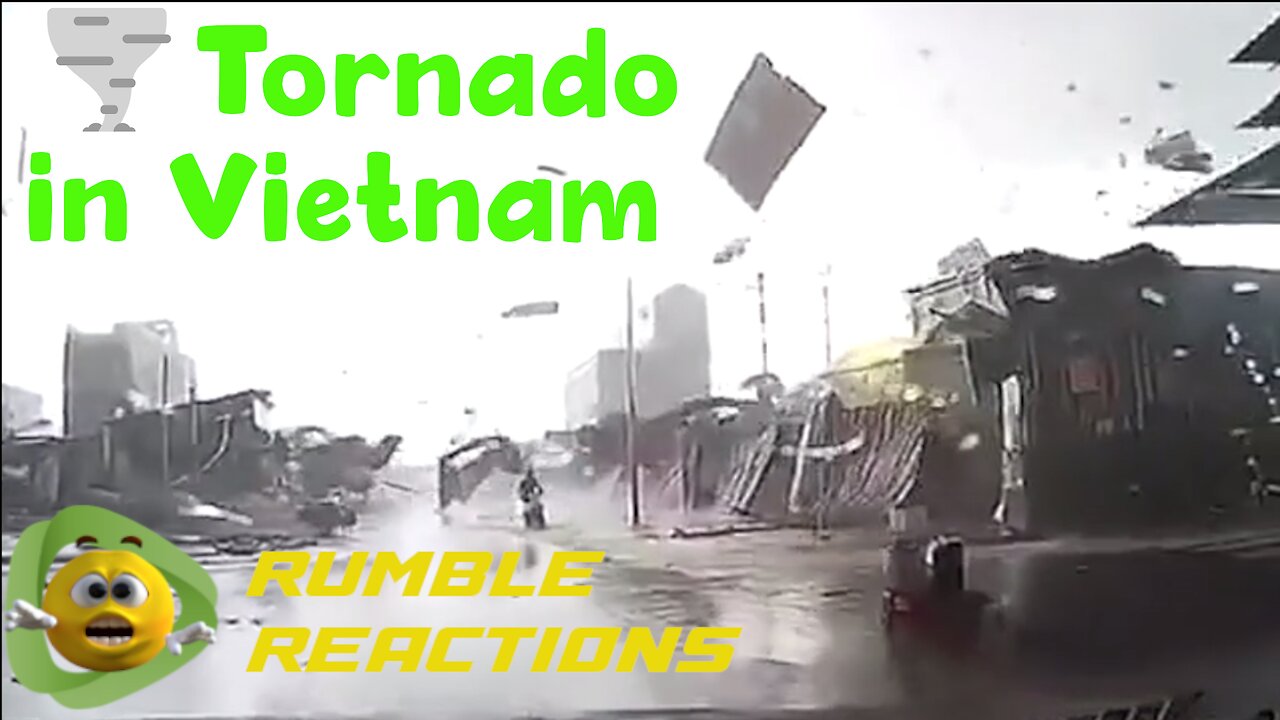 🌪️ Tornado In Vietnam Destroys Whole Block 🏠