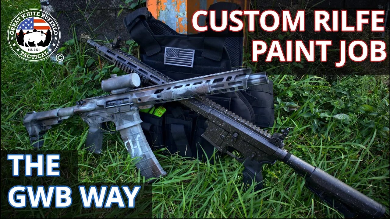 Paint Your Rifles Your Own way, Check Out How We Did Ours!