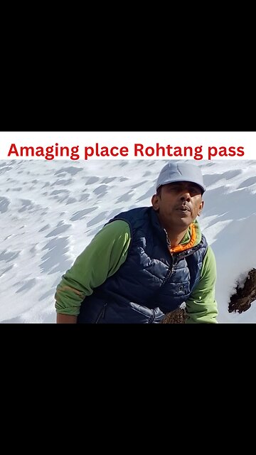 Amaging place Rohtang pass