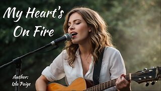 My Heart's On Fire NEW Original Song #music #pop