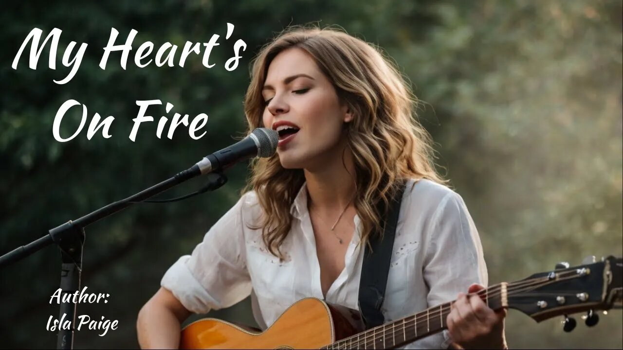 My Heart's On Fire NEW Original Song #music #pop