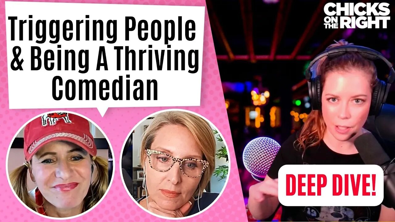 Triggering People & Being A Thriving Comedian (ft. Chrissie Mayr)