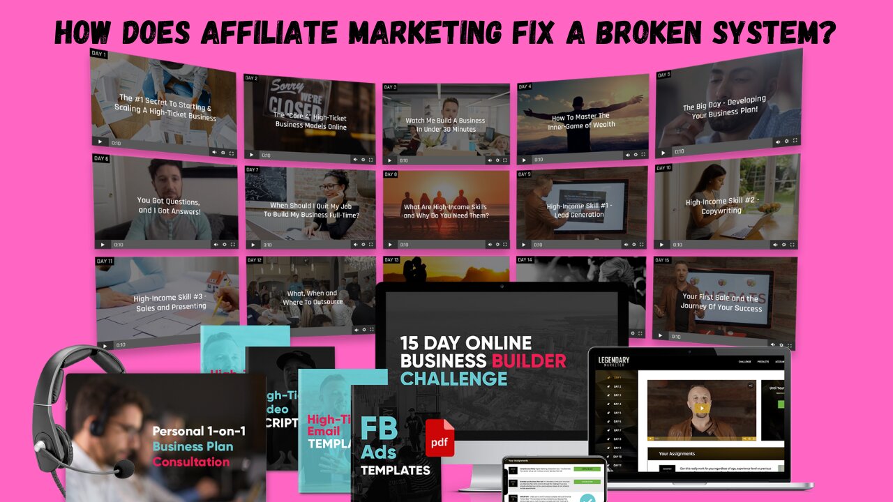 Affiliate Marketing - Fix a broken System!