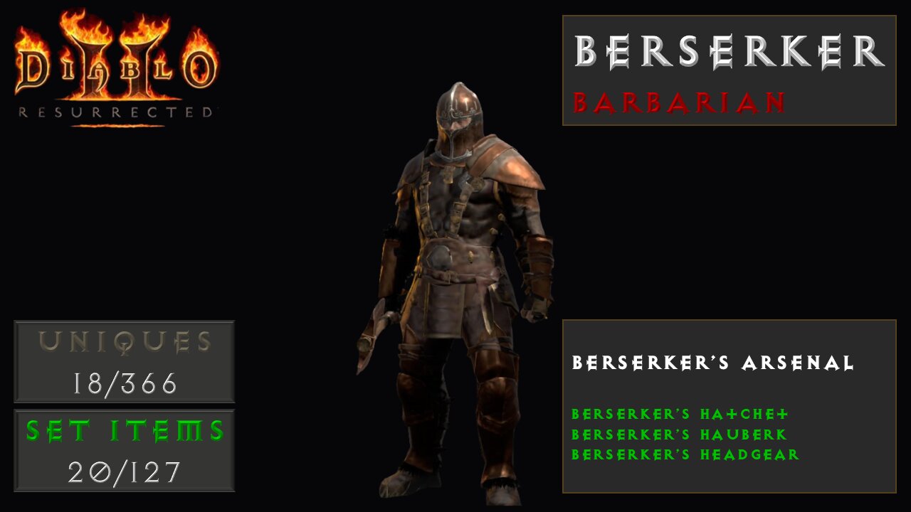 Diablo II: Resurrected - Berserker: Barbarian Creation (EP-1)