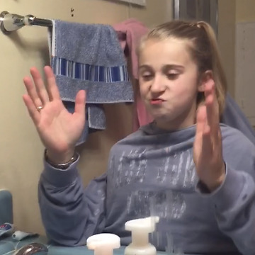 Girl Is Playing With Her Dad Until The Moment When She Farts