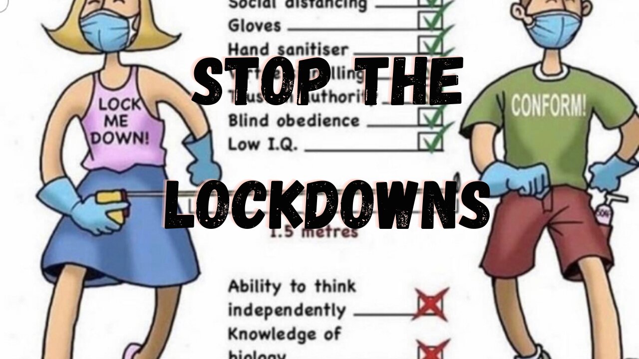 STOP THE LOCKDOWNS ! GOOD BYE 2020