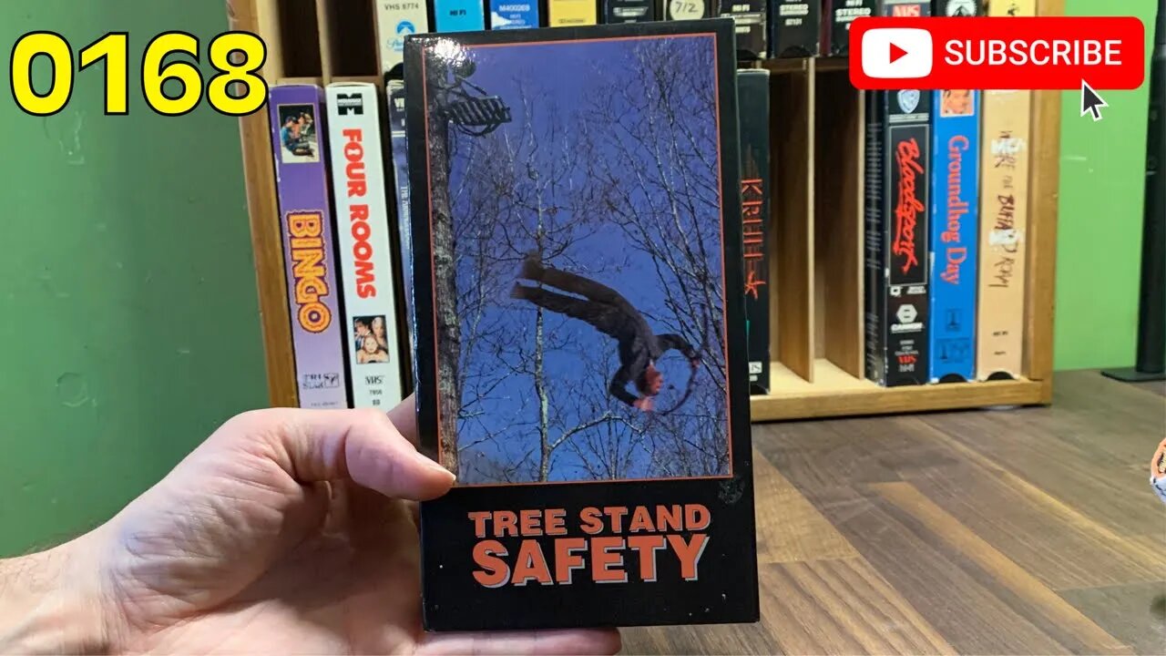 [0168] TREE STAND SAFETY (1997) VHS INSPECT [#treestandsafety #treestandsafetyVHS]