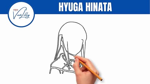 COMO DESENHAR | HYUGA HINATA | PASSO A PASSO. MUITO FÁCIL