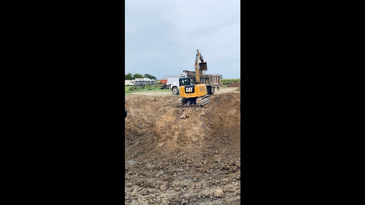 Pond dig 9/13/21