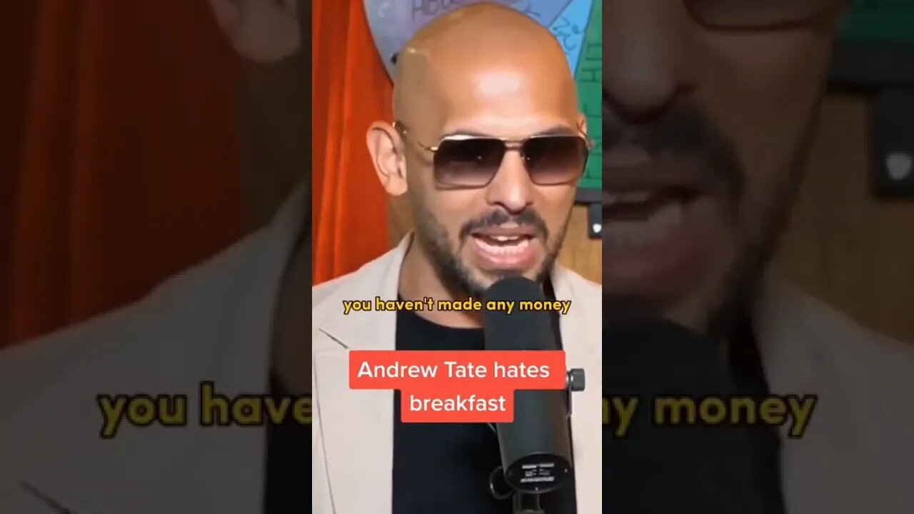 ANDREW TATE ON BREAKFAST