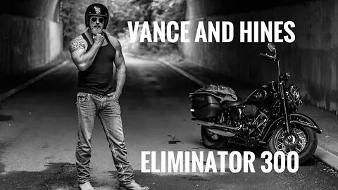 Harley-Davidson in tunnel! Heritage Classic 114 With Vance & Hines Eliminator 300 Slipons