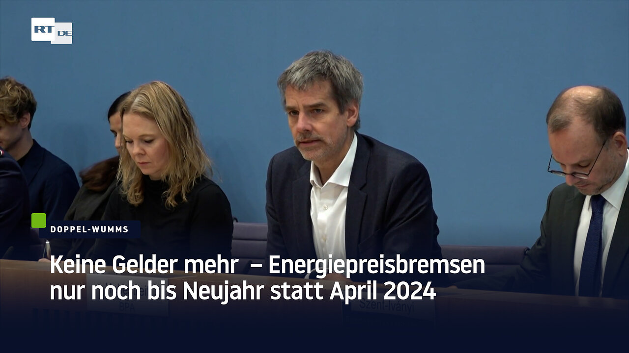 Keine Gelder mehr – Energiepreisbremsen nur noch bis Neujahr statt April 2024